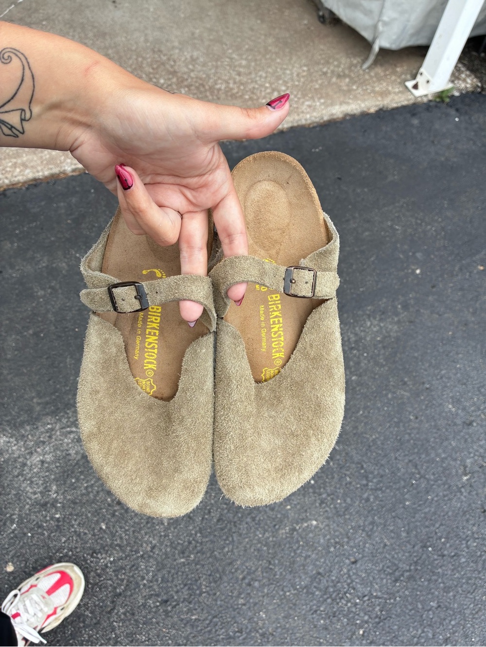 Birkenstock Mary Jane Suede